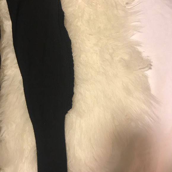 Off the shoulder Free People Black Sweater - Picture 6 of 7